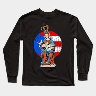 Our lady of Providence nuestra señora de la divina providencia patrona de Puerto rico Long Sleeve T-Shirt